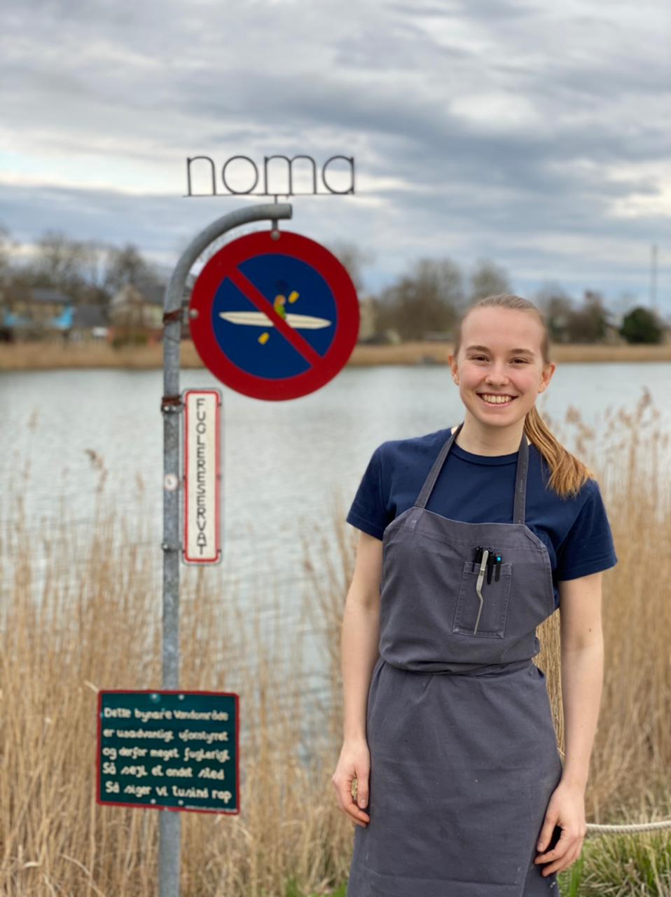 Bilde av Thea utenfor Noma